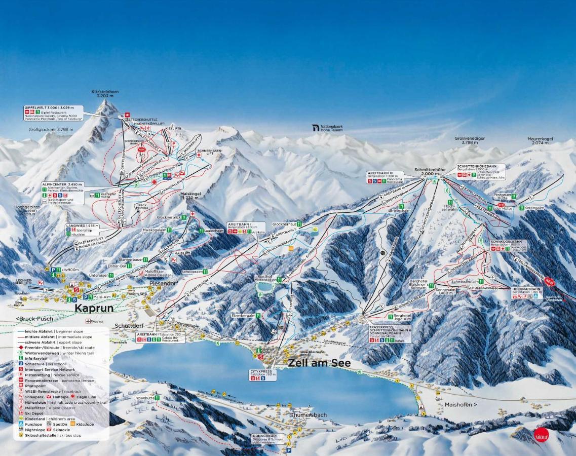 Alpinresort Kaprun 11 Buitenkant foto